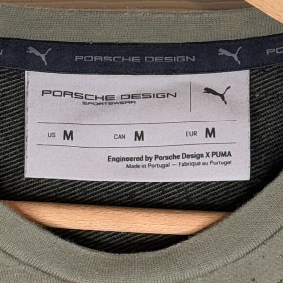 Porsche Design Sportswear Crew Neck Sweatshirt Size Medium - Picture 4 of 8